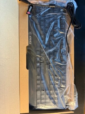 MSI Vigor GK20 & MSI Clutch GM08. Gaming Keyboard And Mouse NIB!