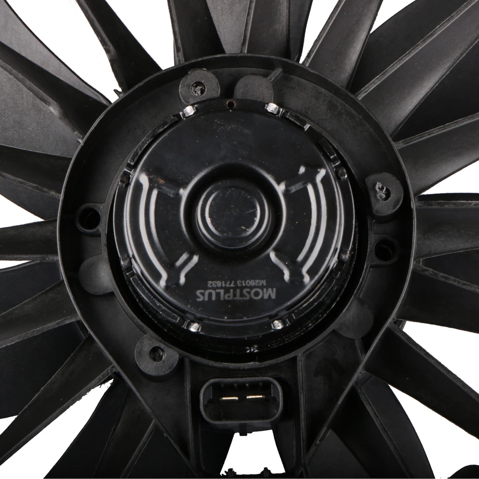 Conjunto de ventilador de refrigeración del radiador para Chevrolet Cavalier Pontiac Sunfire 1995-2005 Foto 4 de 4