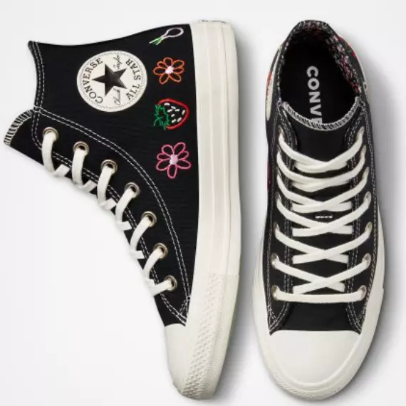 Converse fleurs brodées new arrivals