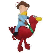 1999 Misfit Cowboy Rudolph Island of Misfit Toys Stuffins Beanbag 8"  Plush Tags