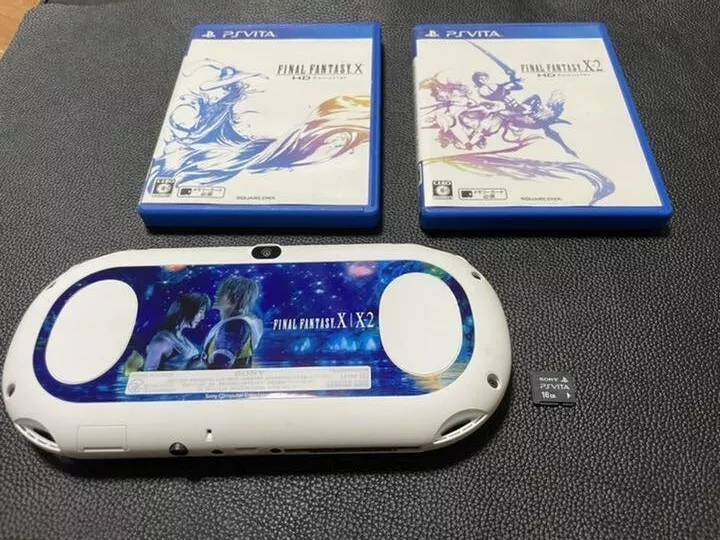 Vita PCH-2000 Slim FINAL FANTASY X/X2 HD Remaster RESOLUTION Model With games