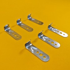 6x Rope Hooks Small Pressed Steel for Skips Balers Commercial Vehicles Trailer