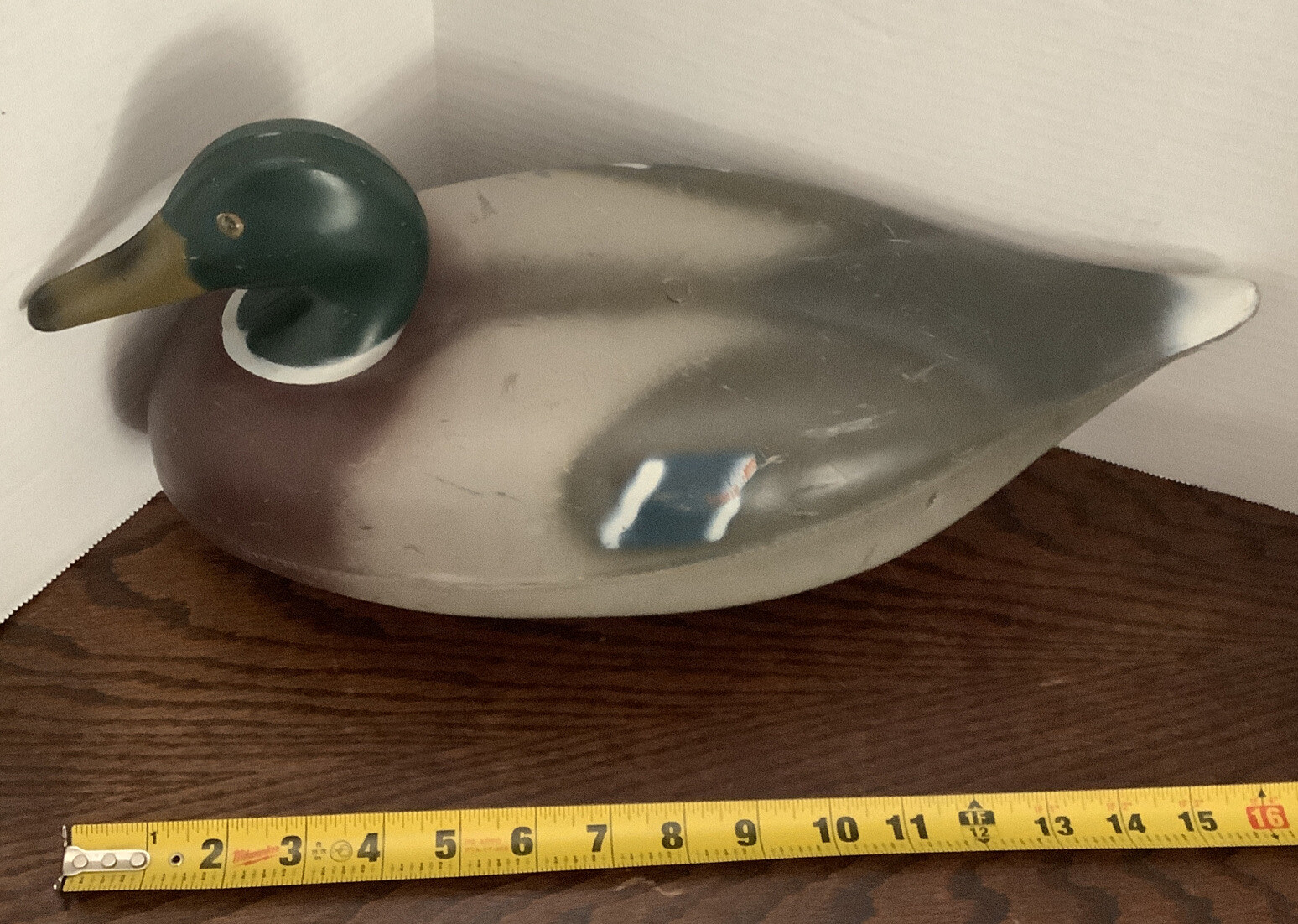 Old Vintage Duck Decoy Victor Animal Trap Company Water Fowl Mallard D