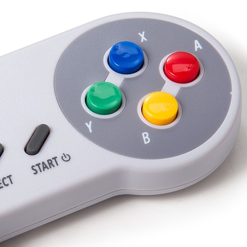 Paquete de 2 controladores inalámbricos de 2,4 GHz para SNES SFC PC Mac Linux con receptores USB SNES - Imagen 4 de 26