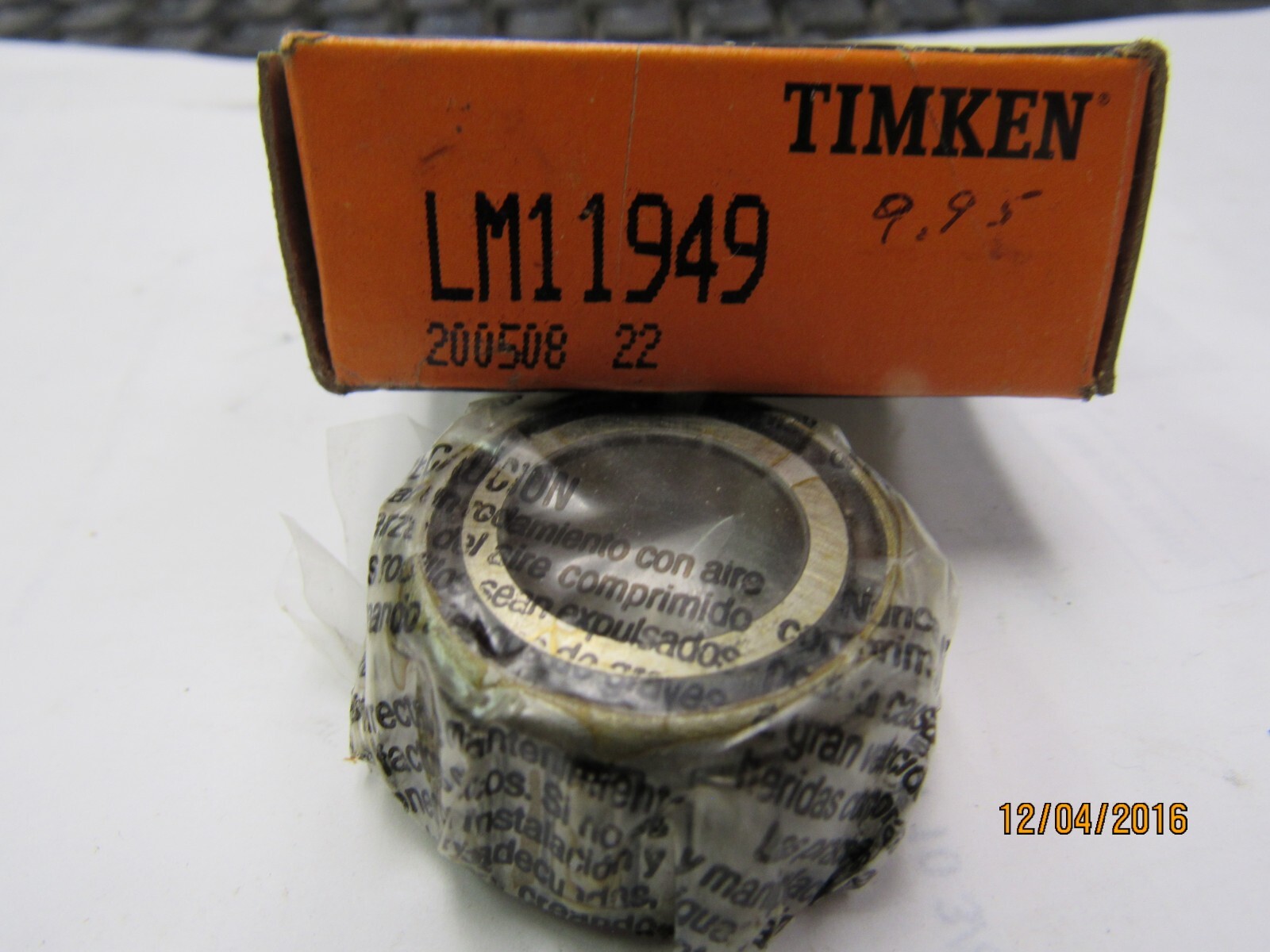 NEW TIMKEN BEARING LM11949 | eBay