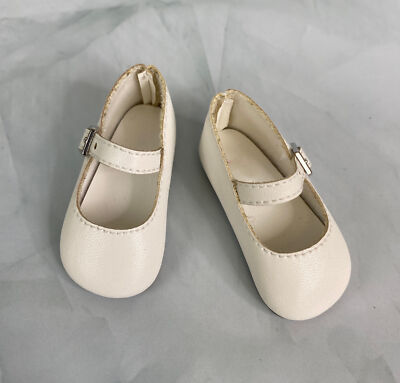 Effner Little Darling Doll White Mary Jane Shoes