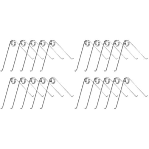 20 Stück Ersatzfedern für Gartenscheren, Vförmige Federn, Federn für