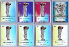 2015 Leaf Metal Draft MIKE NIKORAK Top Picks Blue Prismatic RC Auto 8/25 Rockies
