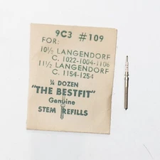 Langendorf 1004, 1022, 1037, 1054, 1106, 1154 Watch Stem - 200/502 BESTFIT NOS