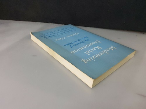 Modernizing Racial Domination by Heribert Adam 1st Paperback Edition 1972 - Picture 5 of 11