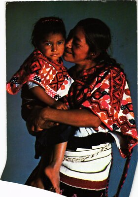 CPM AK Tenejapa MAdre e hija Tzeltales MEXICO (1408403)
