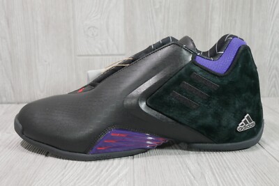 Adidas TMAC 3 Restomod Raptors Basketball Shoes Black Purple
