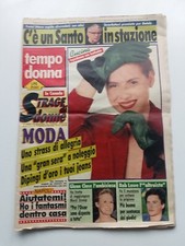 TEMPO DONNA - VECCHIA RIVISTA D'EPOCA 31 DICEMBRE 1989