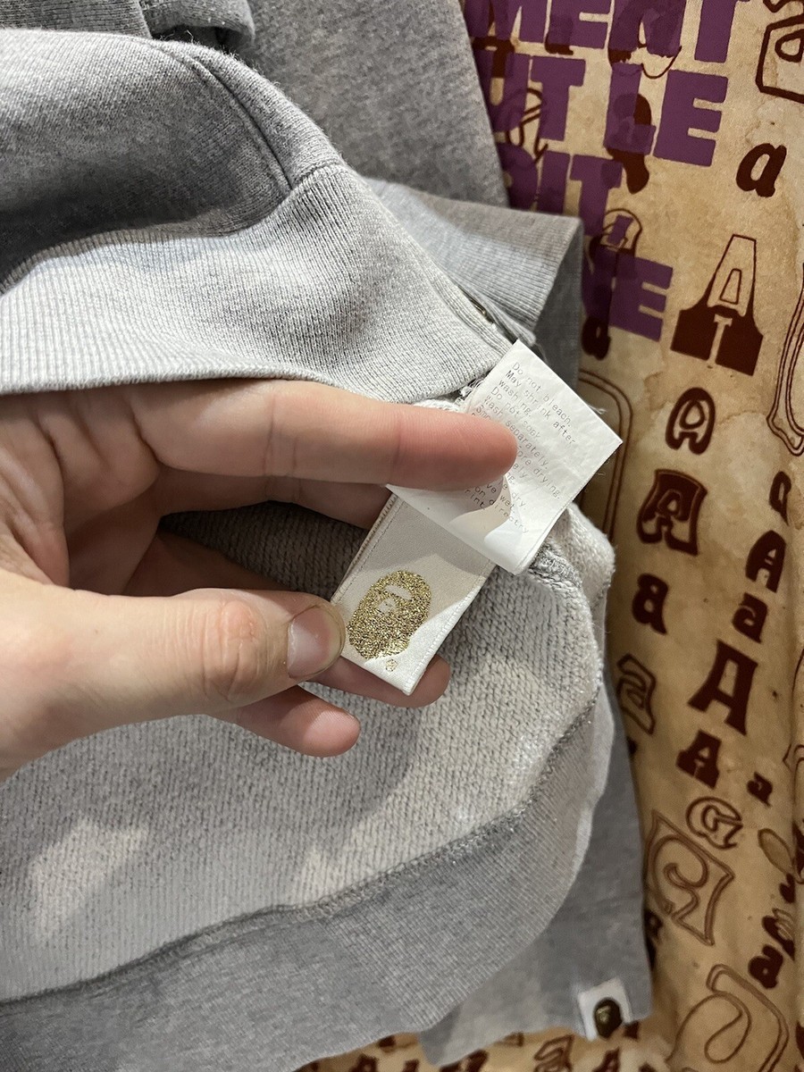 A Bathing Ape BAPE Teriyaki Source Alien Full Zip Gray A Bathing Ape BAPE Teriyaki Source Alien Full Zip Gray