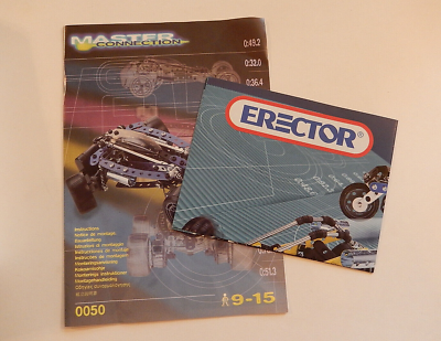 Meccano Master Connection 0050 Real Mechanics 310 Pieces 1998
