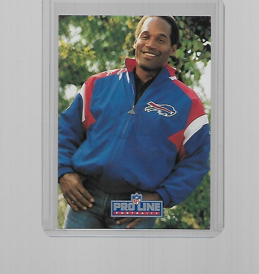 1991 PRO LINE PORTRAITS FOOTBALL O.J. SIMPSON #28 | eBay