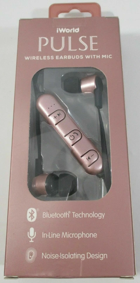 Auriculares inalámbricos AudioBLUE-iWorld Pulse Bluetooth con micrófono iPhone Galaxy Android Foto 2 de 4