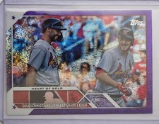 2023 Topps Update Heart Of Gold Purple Foilboard 557/799 St Luis Cardinals US147