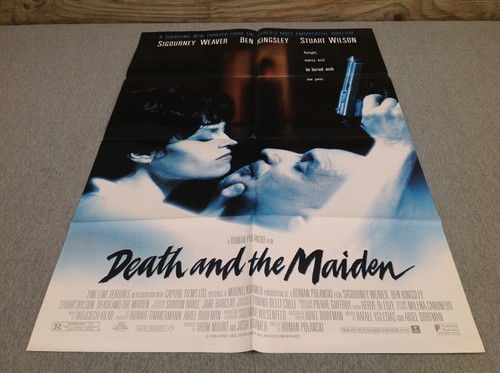 1994 Death And The Maiden Original Movie House Full Sheet Poster
