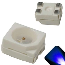 10 x LED PLCC4 1210 3528 Blue SMD LEDs Light Super Ultra Bright Car SMT PLCC-4