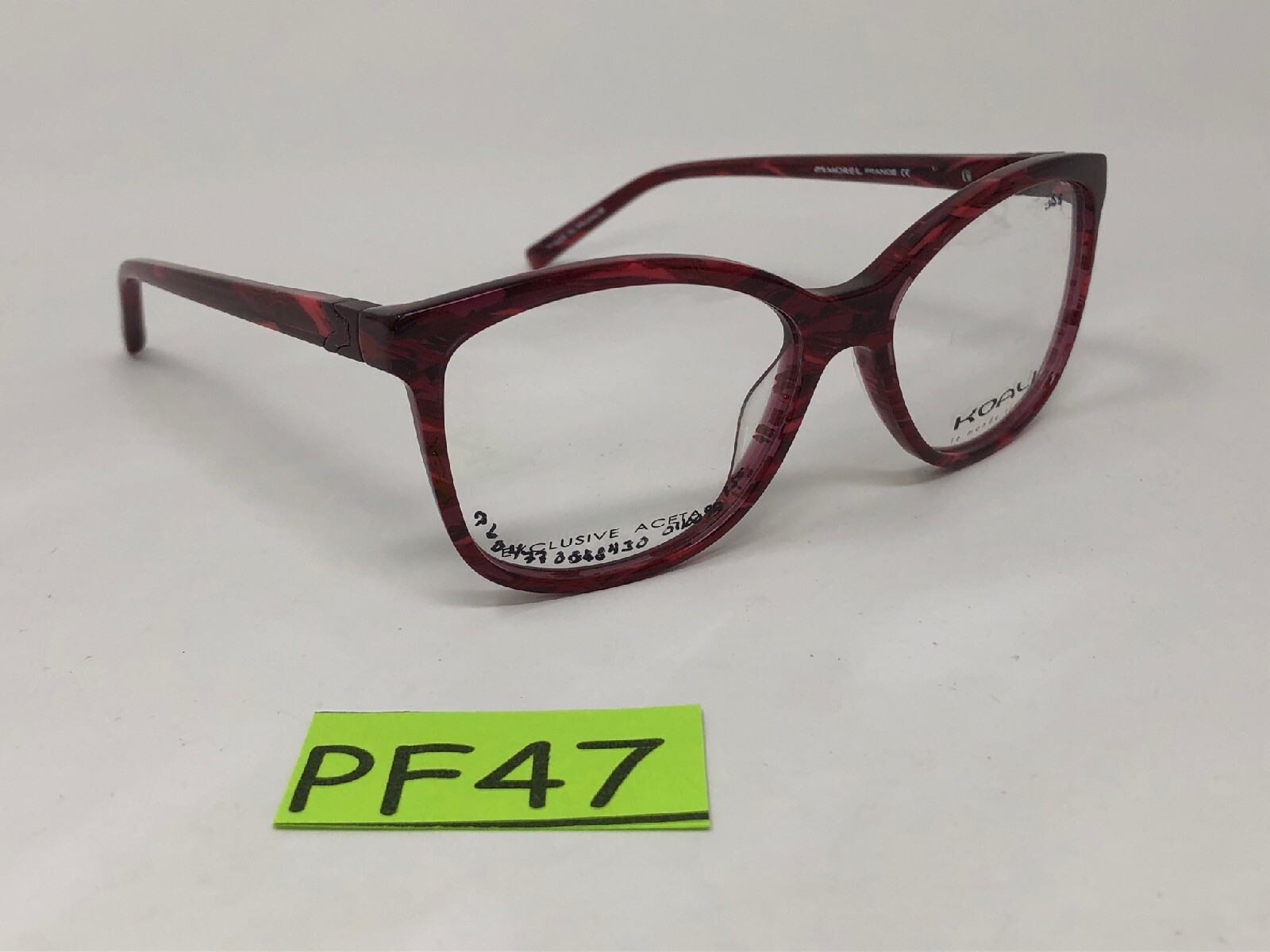 KOALI MOREL FRANCE 7963K RR 032 Eyeglasses Frame 5215135 Burgundy