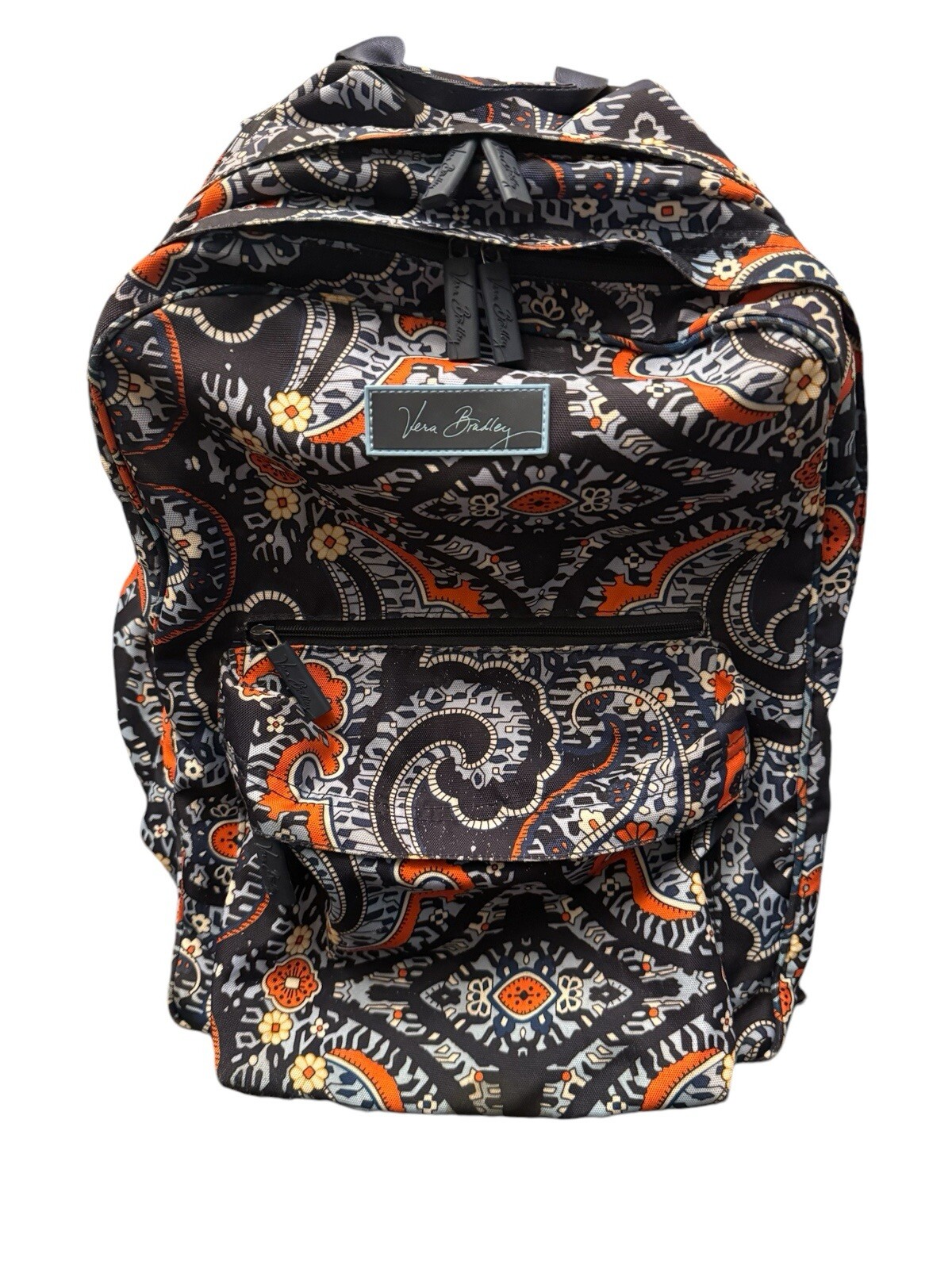 Vera Bradley Marrakesh Large Laptop Backpack for School and Campus Tech