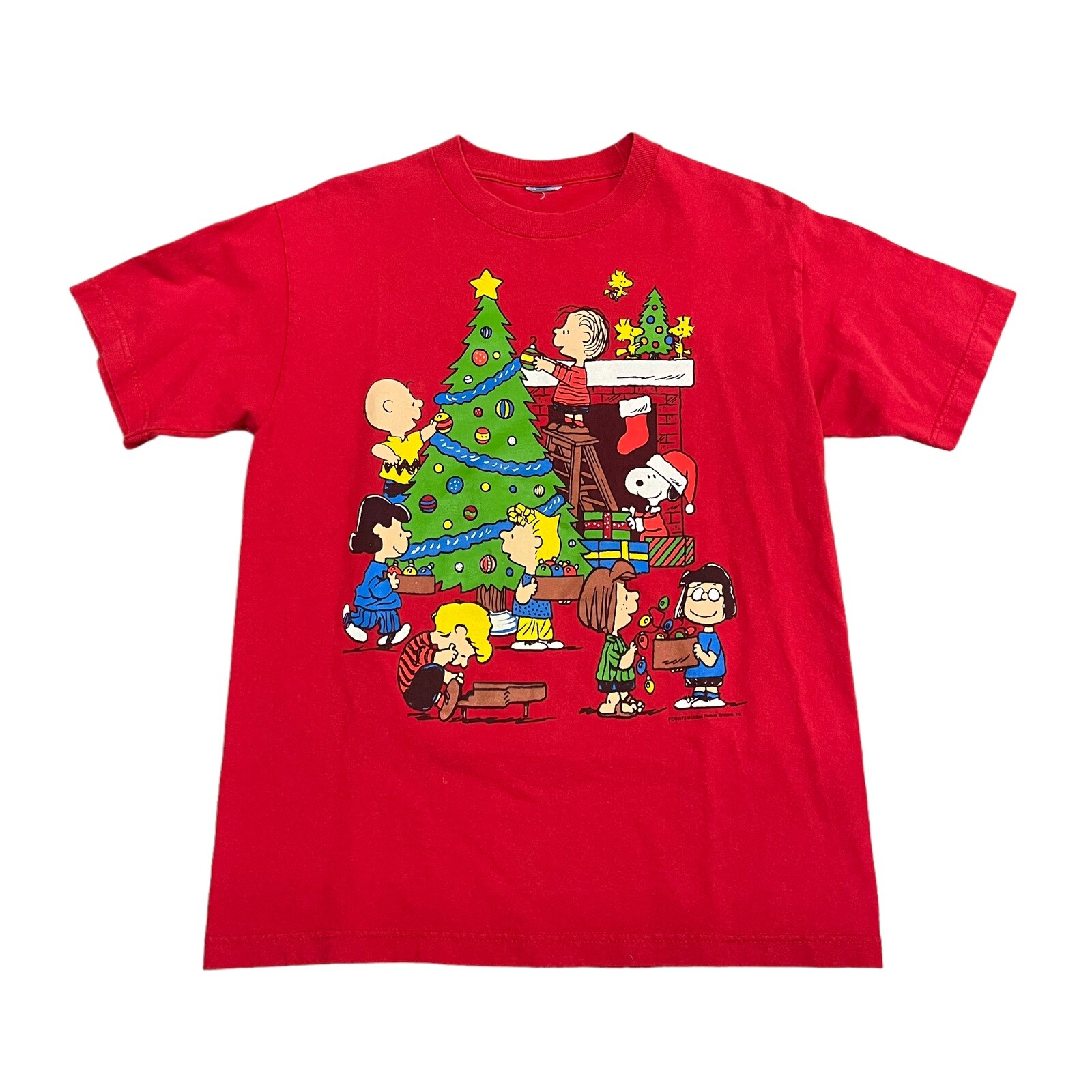 Retro Snoopy Peanuts Charlie Brown Christmas Tree T S… Gem