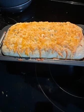 Homemade Arugula and Colby Jack Cheese Bread