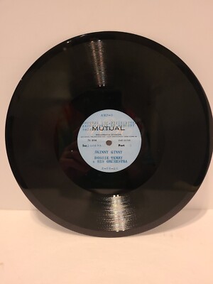 DOSSIE TERRY AND HIS ORCHESTRA FOOL MULE/ SKINNY GINNY Mutual Mercury 