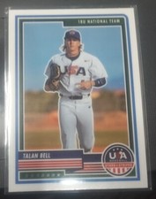 Talan Bell 2023 Panini USA STARS & STRIPES Baseball 18U National Team Rookie #2