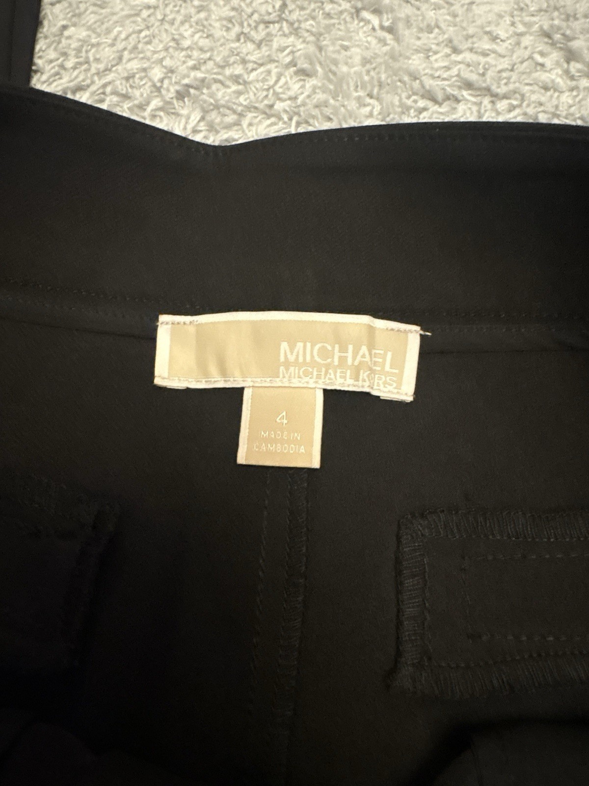 Michael Kors Women's Black Solid Button Accent Bu… - image 6