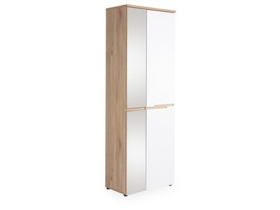 iNNOstyle Garderobenschrank CLYDE BHT 65x192x38 cm weiß Flurschrank