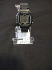 Casio LA-20WH Digital Quartz Watch Black Resin, Working Condition.