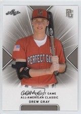 2020 Leaf Perfect Game All-American Classic Drew Gray #43 1lq2