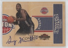 2010-11 Panini Threads Rookie /399 Greg Monroe #21 Auto 1n6x
