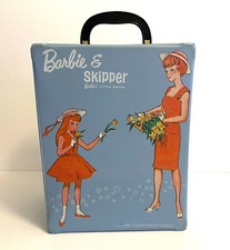 1965 Vintage Rare Canadian Barbie Skipper Doll Case Trunk Mattel Canada Wow   