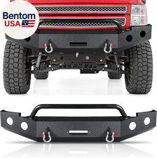 Front Bumper Fit For Chevy Silverado 1500 2007-2013 Steel Off Road Full Width F