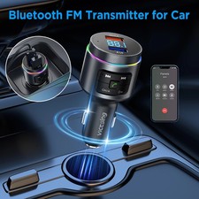 FM Transmitter Auto Bluetooth KFZ MP3 Player Radio Adapter Ladegerät Für Handy
