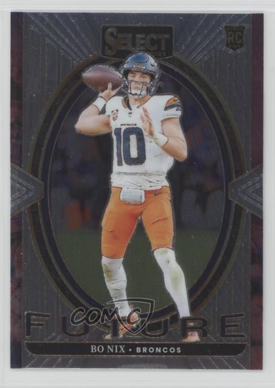 2024 Panini Select Select Future Bo Nix #7 Rookie RC