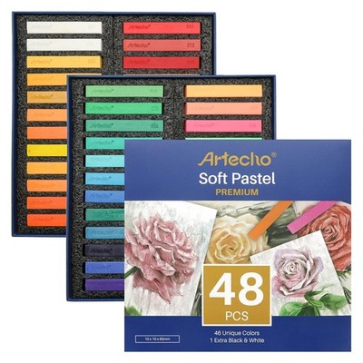 Artecho Soft Pastell 48er Set, inkl. 4 48 Stück (1er Pack), 48 Stück 