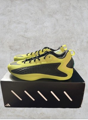 Adidas AE 1 Low Preloved Lime Yellow Basketball Sneakers JS1778