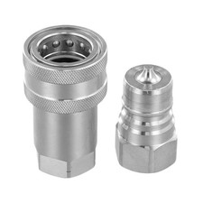 Hydraulic Quick Connect Coupler 1/4 and 3/8 Inch for Enhanced Efficiency