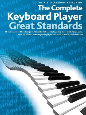 The Complete Keyboard Player Great Standards Sheet Music Lyrics 16 Song Book