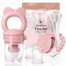 Baby Fruit Feeder Popsicle Molds Set Baby Food Feeder Nibbler