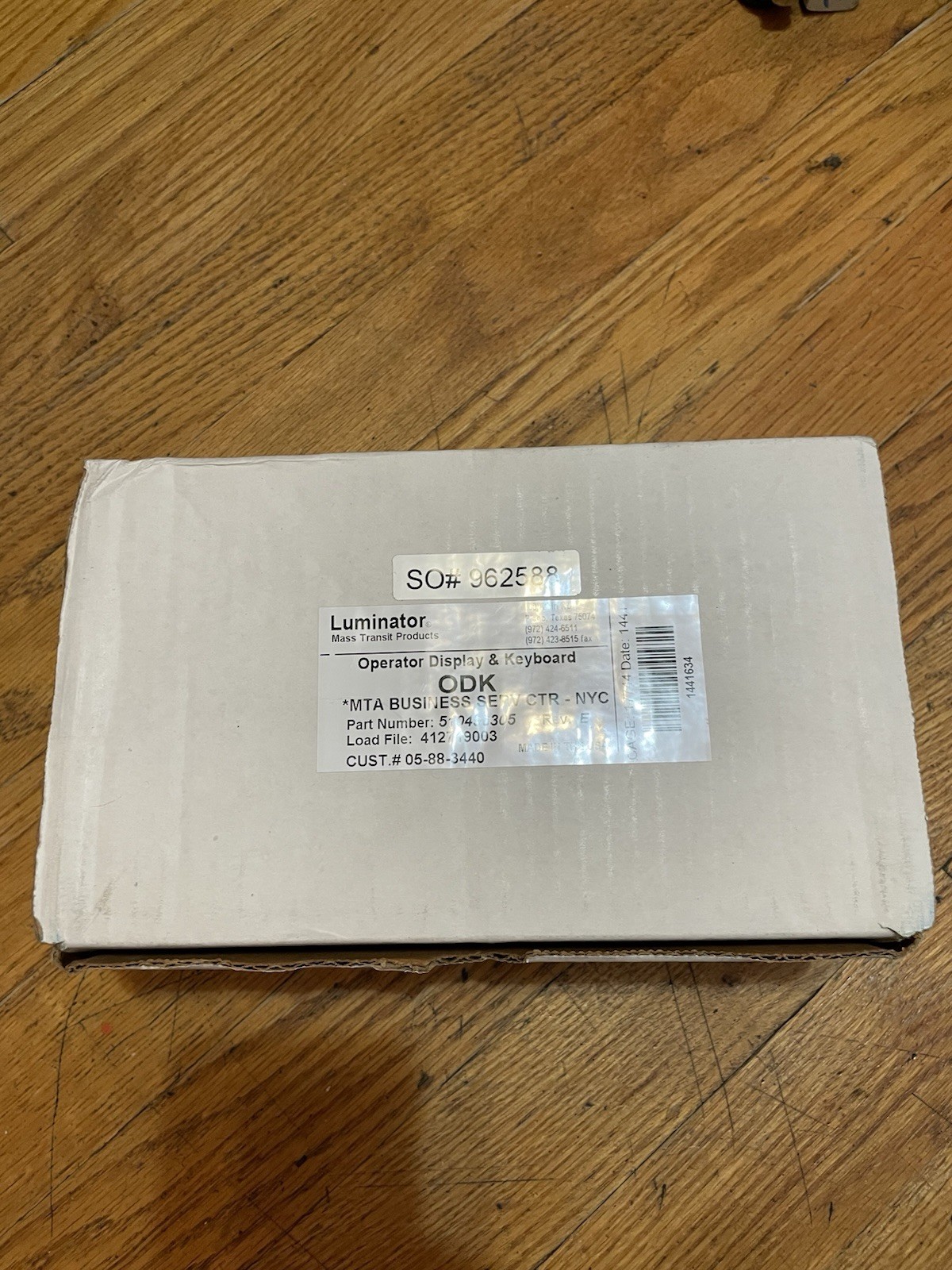 Brand New Luminator Horizon ODK3 Bus Controller Keypad LED Display MTA Bus Co