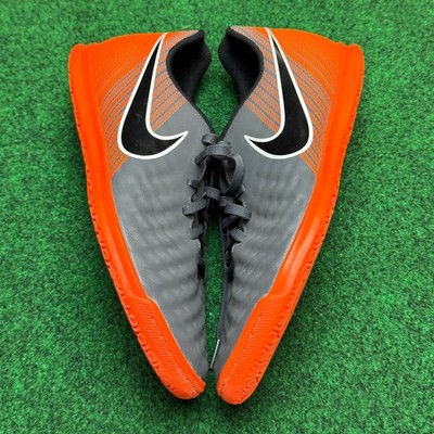 Nike MagistaX Obra Club IC Shoes Mens Medium D Grey Orange AH7310-080 