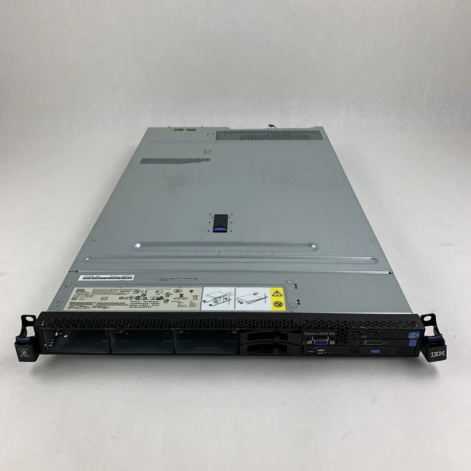 IBM System X3550 M4 Server 2x E5-2680 2.5 GHz 32 GB Ram M5110 Raid No OS No HDD - Image 2 of 4