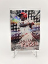2020 Topps Chrome - Freshman Flash Aristides Aquino #FF-2 (RC) AA1