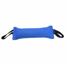 Tug Toy with Hand Straps Padded Bite Pillow with Two Handles
