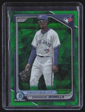 2024 Bowman Chrome Enmanuel Bonilla #BCP-53 Green Sapphire /99